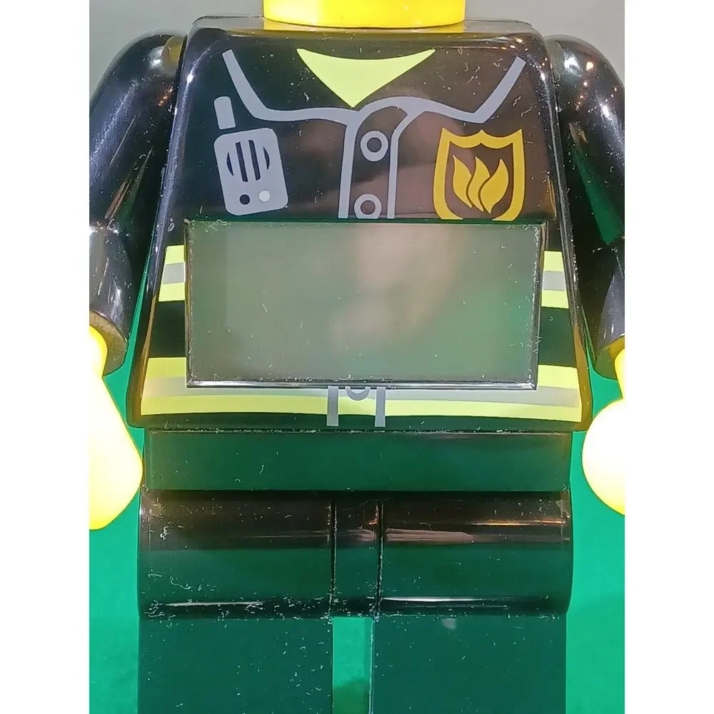 Lego city movie FireMan Clock 9 “ Working Tested LCD